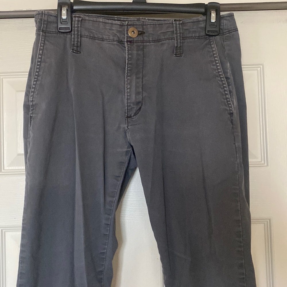 30x30 Grey Slim Fit Tapered Leg Pants